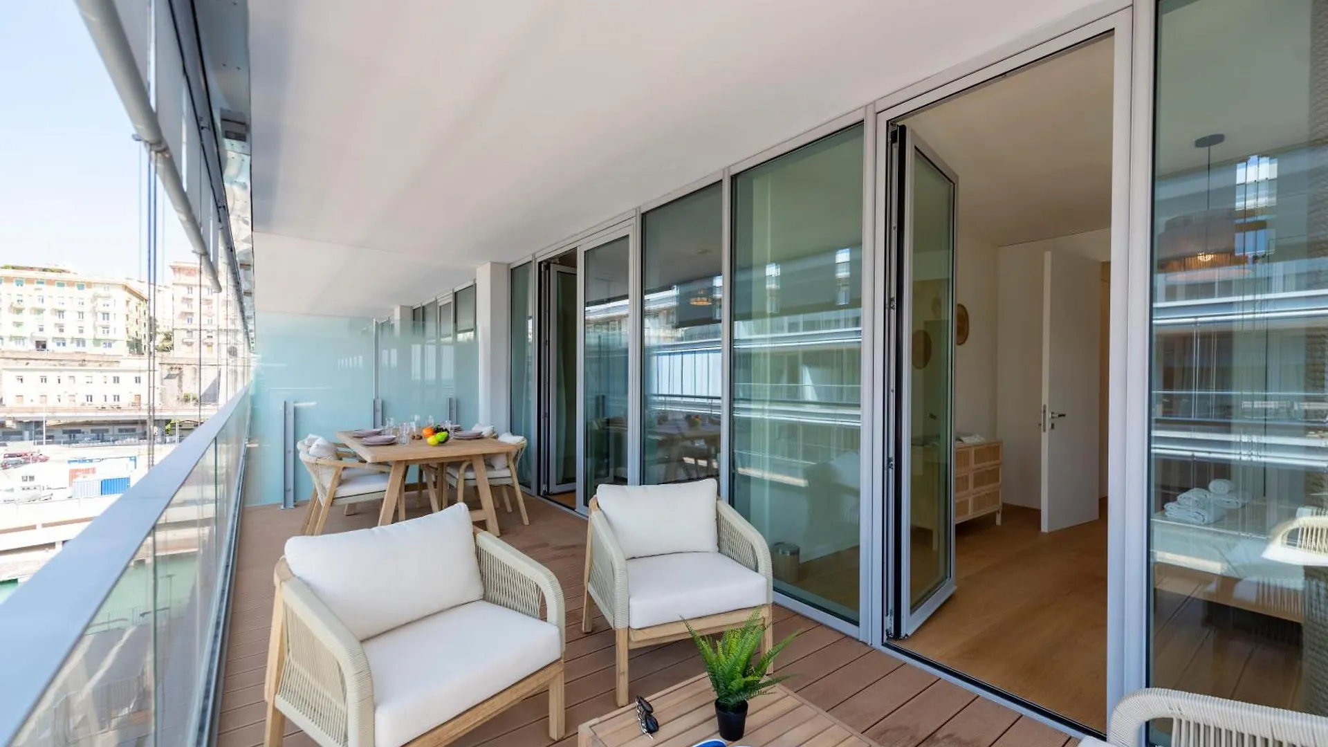 Sea View Apartment Genova Waterfront - Happy Rentals